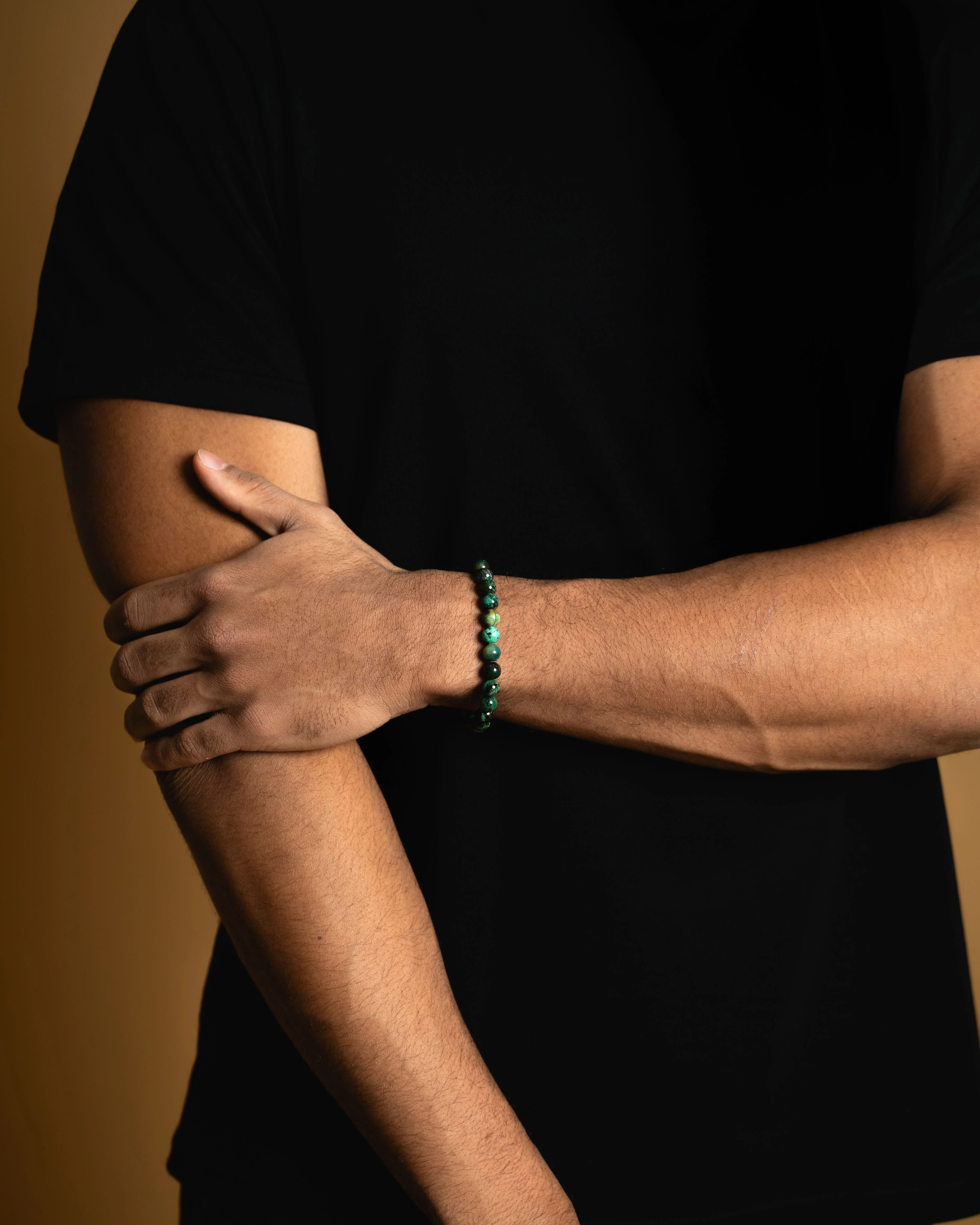 8mm bracelet with Azurite stone - Image 2