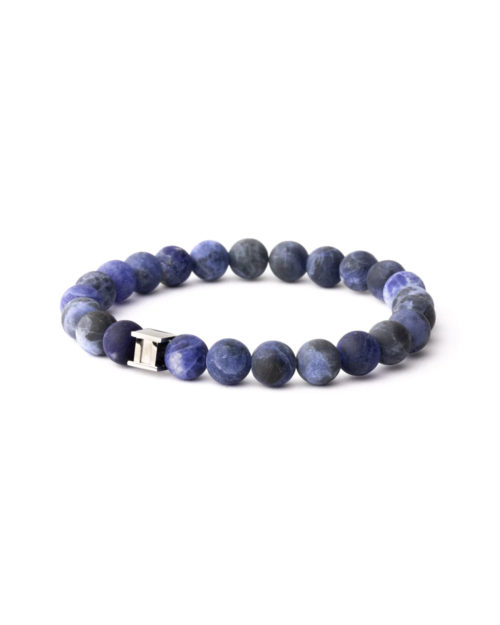 Bracelet with 8mm Matte Sodalite stone - Image 4