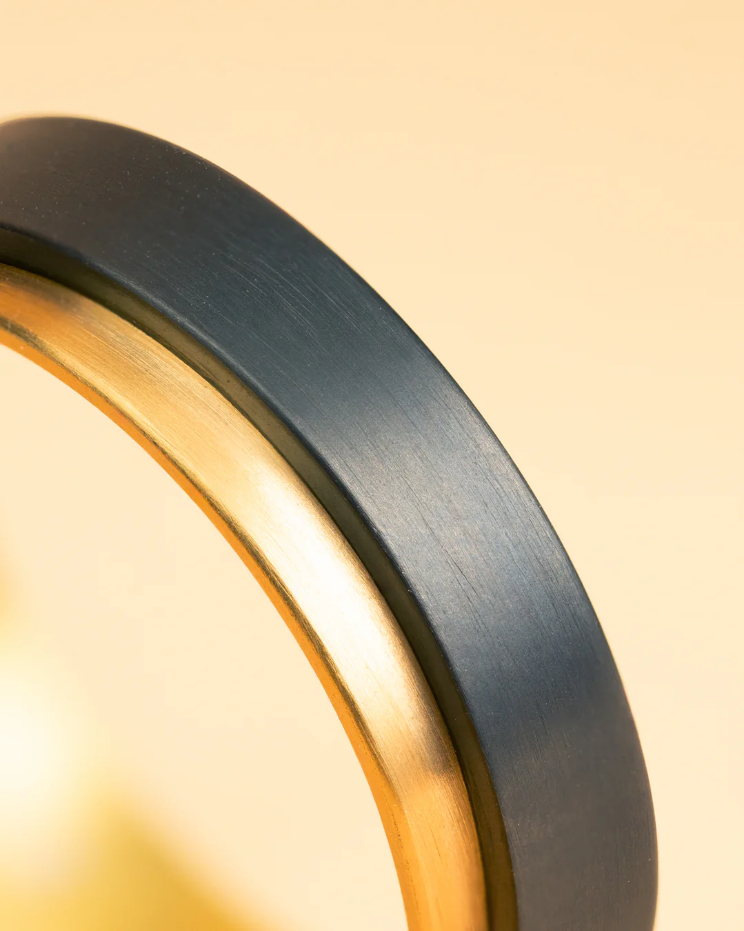 Two-toned titanium ring - Image 2